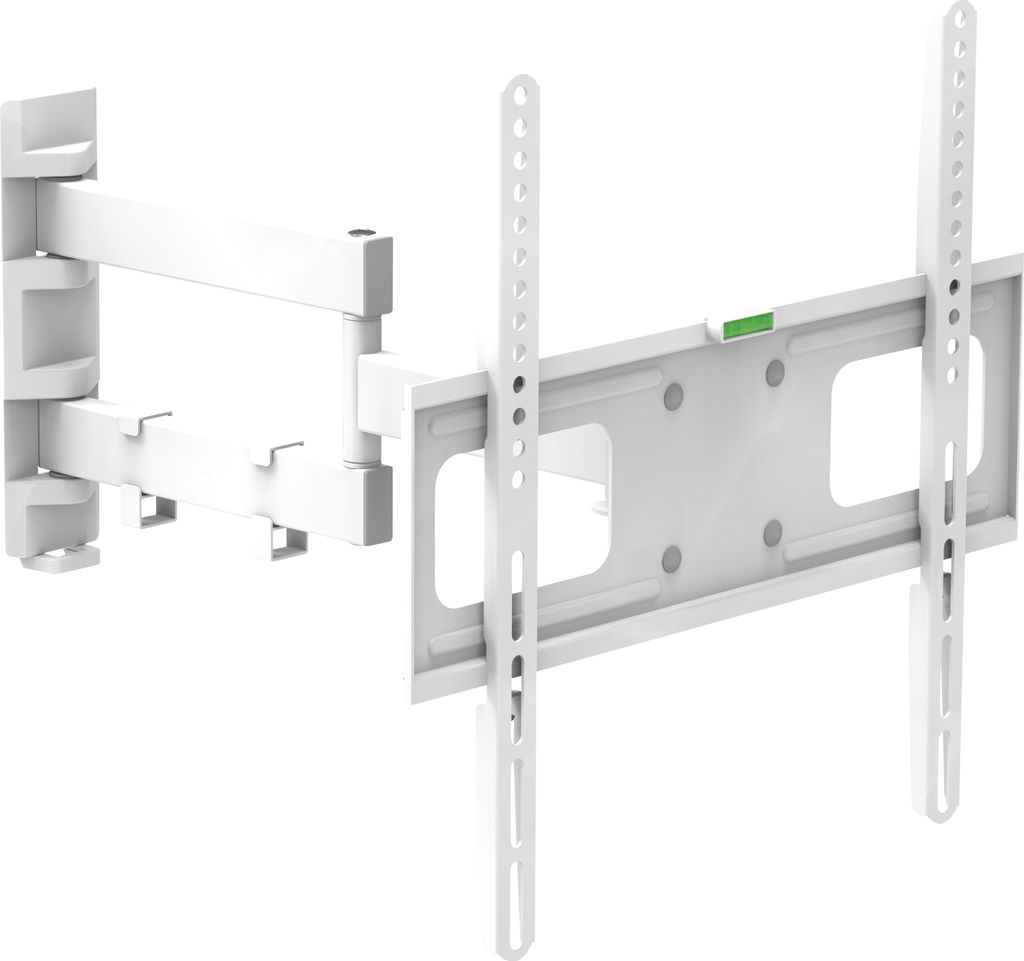 My Wall Vollbeweglicher Wandhalter für LCD TV für Bildschirme 32“ - 55“ (81 - 140 cm), Belastung bis 50 kg, weiß