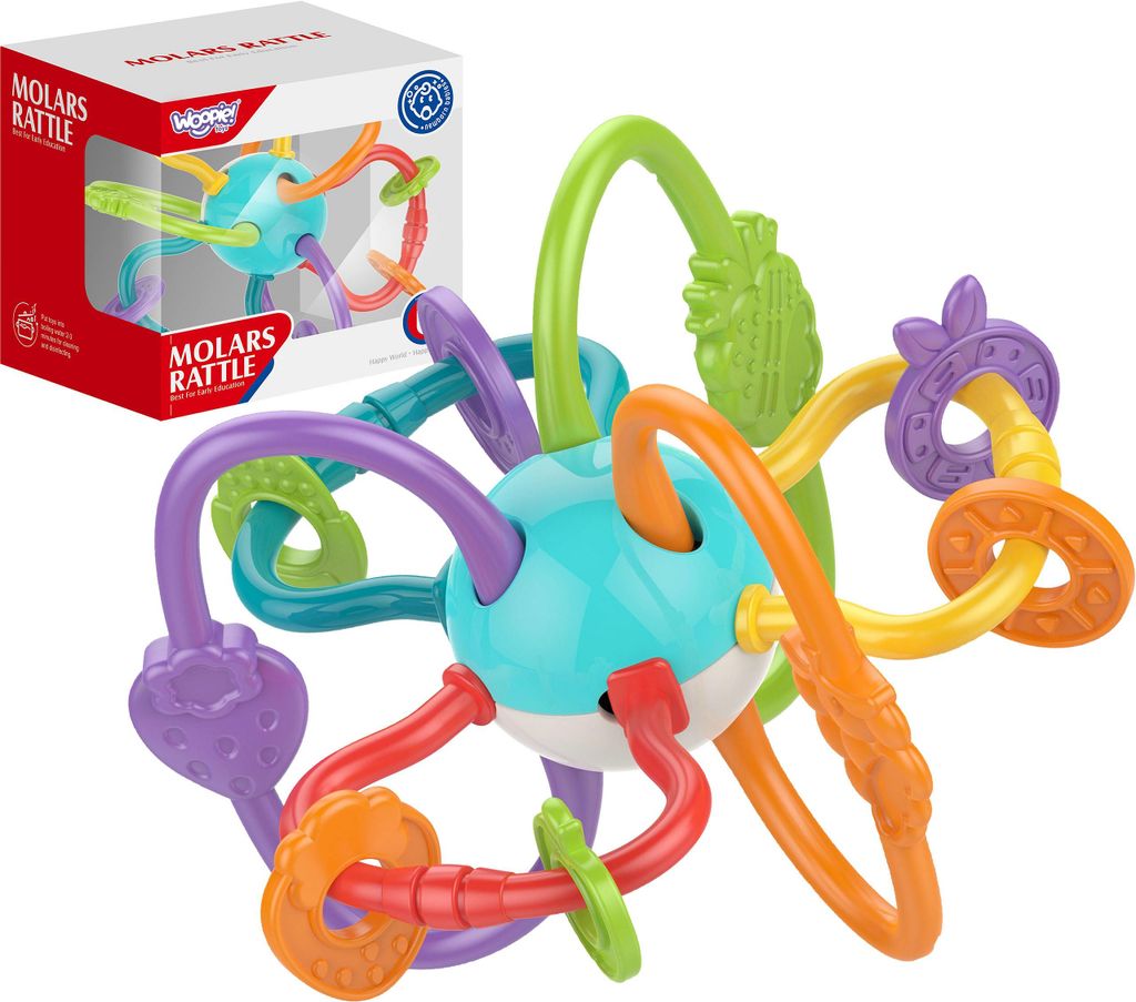 Woopie Baby Toy Sensory Spring Player 2In1 Image du produit 
