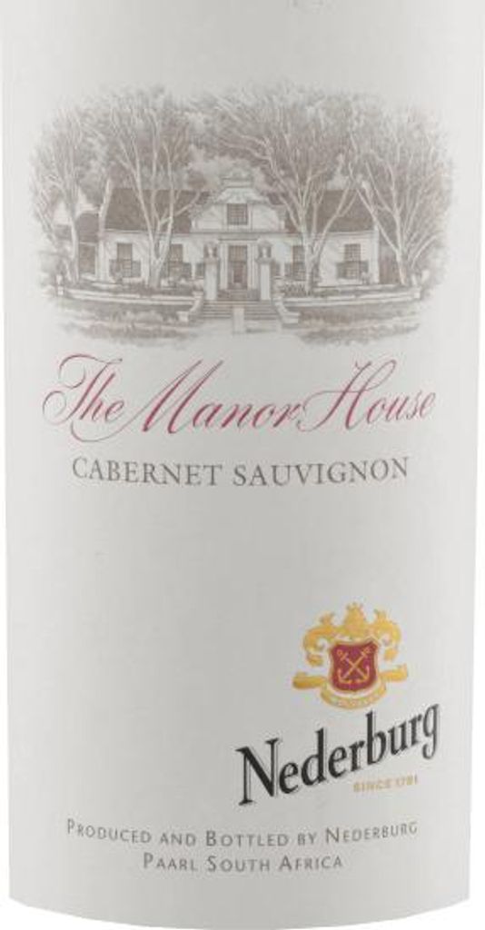 Nederburg The Manor House Cabernet Sauvignon Rotwein Produktbild 