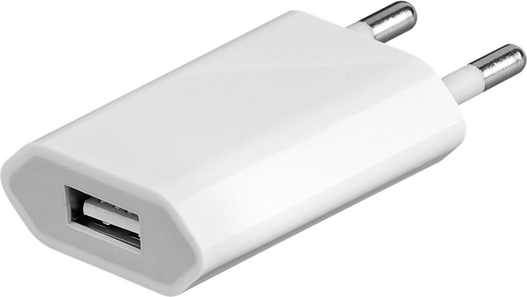 Goobay Netzteil - 5 Watt - 1 A (USB) - weiß Produktbild 