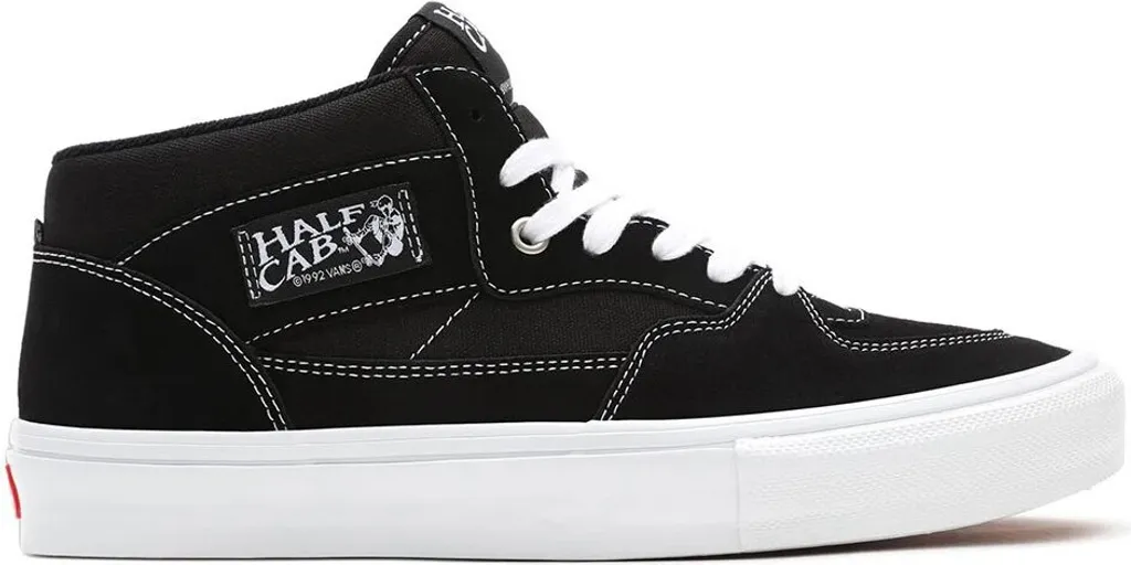 Baskets de Skate Vans Half Cab Noir Taille 45 Chaussures Montantes