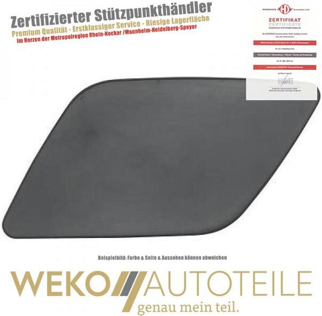 Blende Stoßstange vorne links DIEDERICHS 1026149 für AUDI