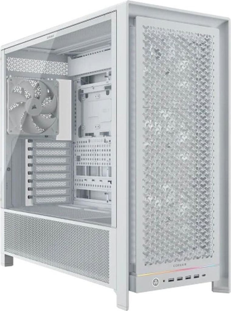 CORSAIR Geh Midi FRAME 5000D Airflow Case, White