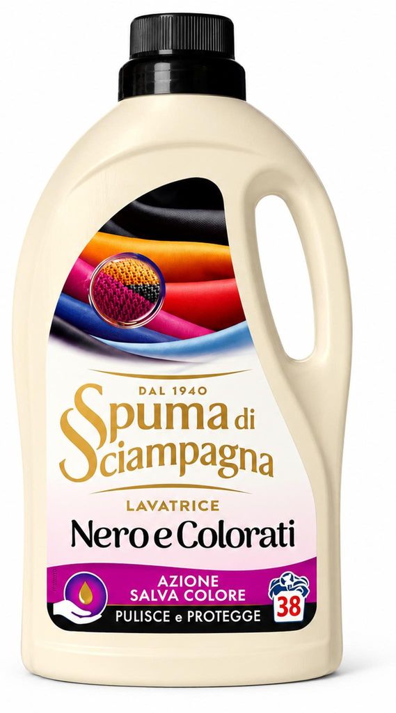 Lessive pour le noir Levatrice Neropuro, 38 lavages, 1,71 l Image du produit 