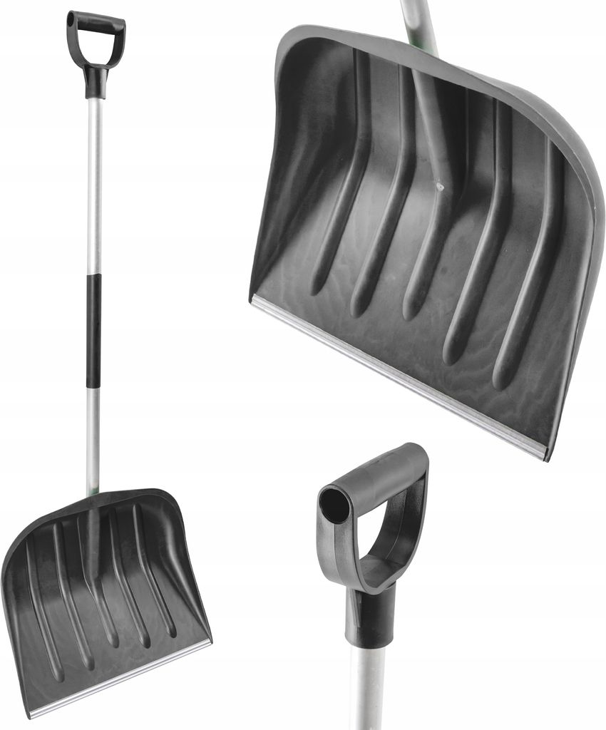 Łopata Szufla Do Śniegu Aluminiowy Prosty Trzonek 135cm Zdjęcie produktu 