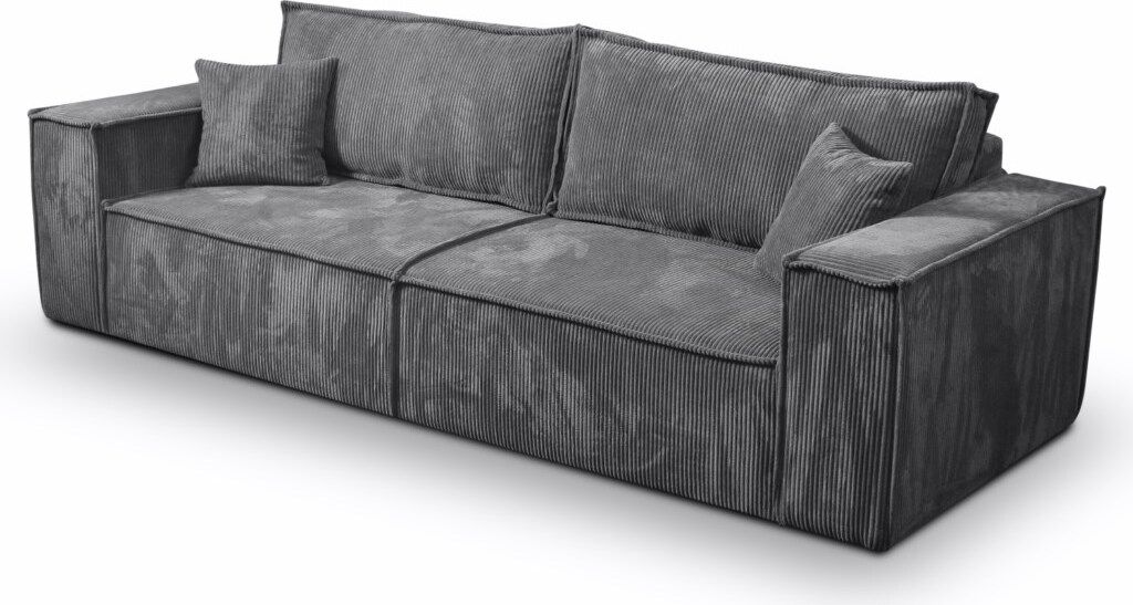 Intenso Schlafsofa Sofa "Poso", Dunkelgrau