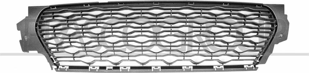 PRASCO Lüftungsgitter Grill Stoßfänger für DACIA Duster II Schwarz