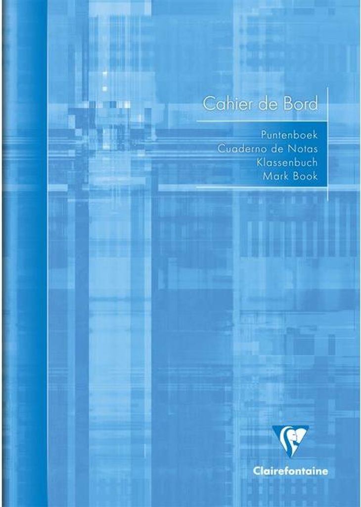 Clairefontaine - Punktebuch für Lehrer A4 72 Seiten 110gr mehrsprachig sortiert | 10 Stück