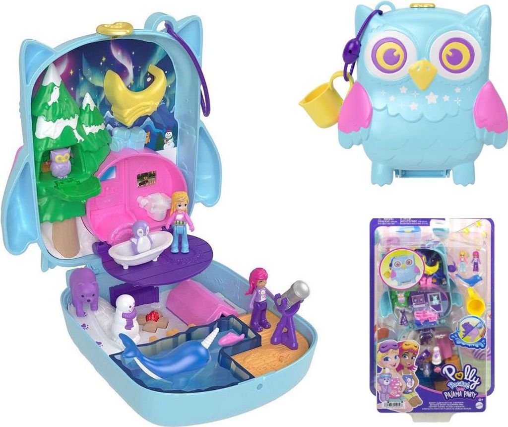 Polly Pocket Zimná pyžamová párty Box Set Obrázok produktu 