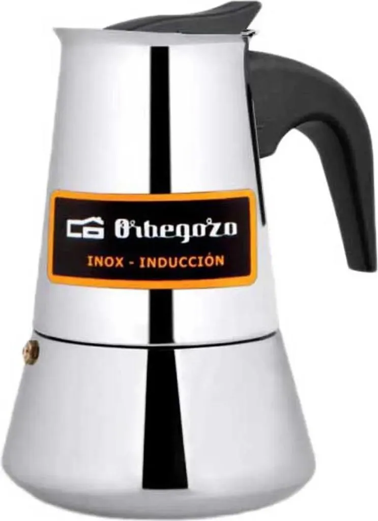 Orbegozo Caffettiera Induzione 2 Tazze Argento | Moka Acciaio Inox