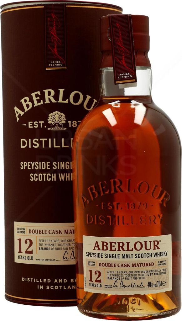 Aberlour 12 Years Double Cask Scotch Malt Whisky 0,7L (40% Vol.)