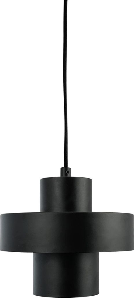 Pendelleuchte LED, Hängelampe, Deckenlampe Pendel, Pendellampe Esstisch, Pendelleuchte für Wohnzimmer, Skandinavische Design, STOKE schwarz