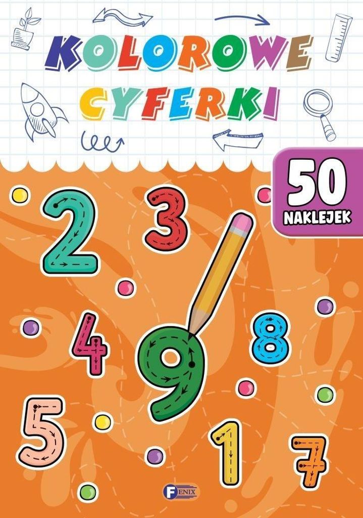 Kolorowe cyferki - (Buch auf Polnisch)