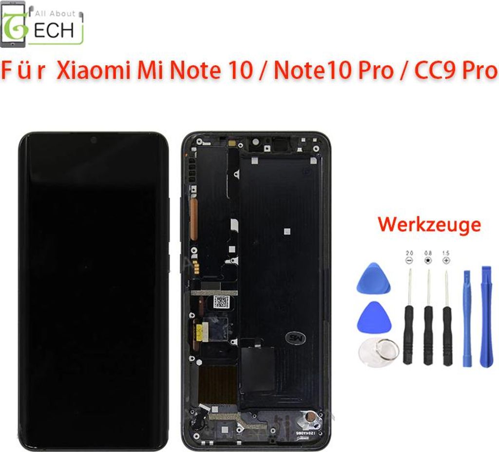 Für Xiaomi mi M1910F4S Note 10 / Note 10 Pro / Lite Display LCD (OLED) Display