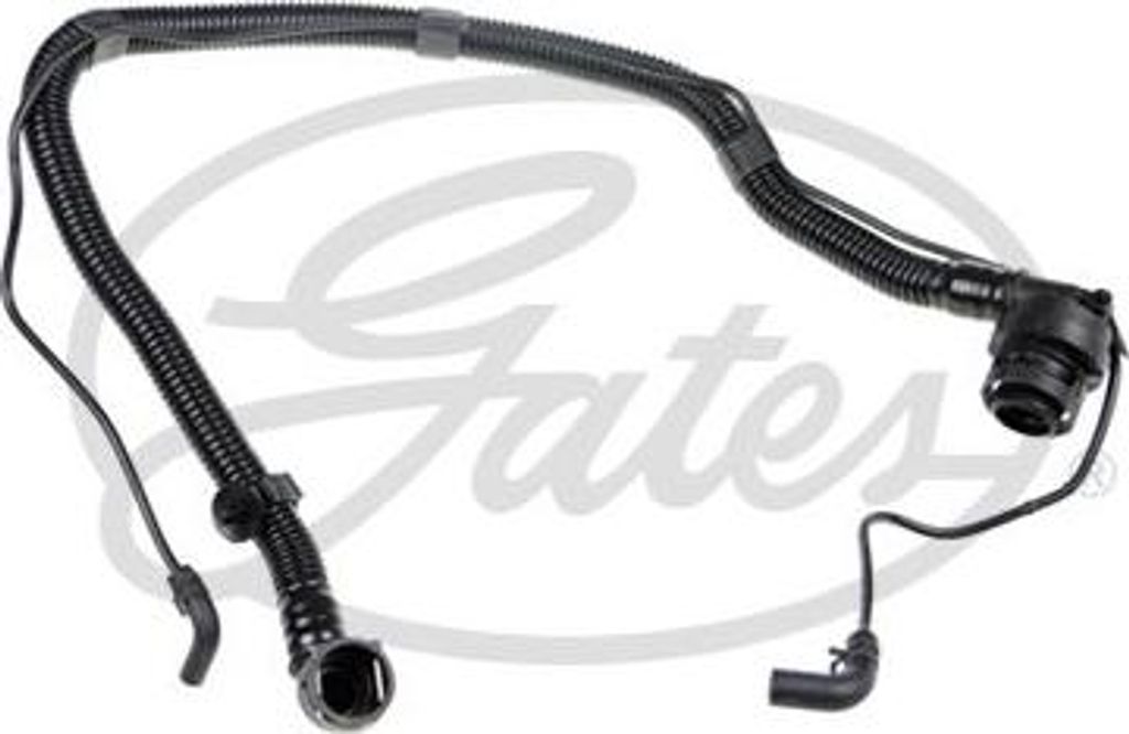 GATES EMH264 Schlauch, Kurbelgehäuseentlüftung OE 25193343 kompatibel mit Corsa E, Astra J
