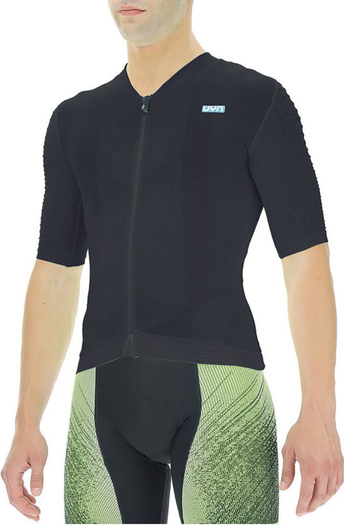 UYN Kurzarm Fahrradtrikot - BIKING AIRWING - Schwarz 2XL