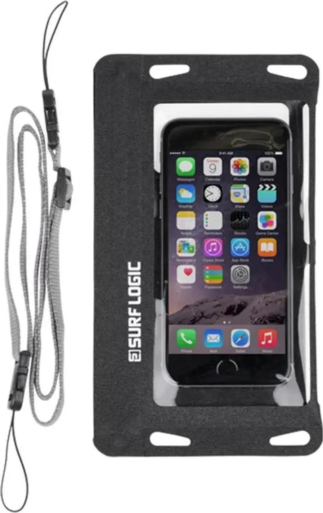 Protégez votre smartphone de l'eau avec l'étui étanche Surflogic Noir