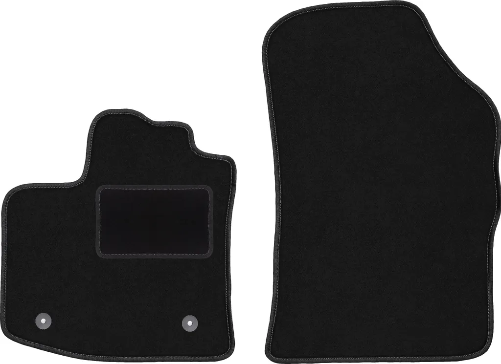 Offerta Tappetini Dacia Dokker 2013- Anteriori Velour Neri 2pz