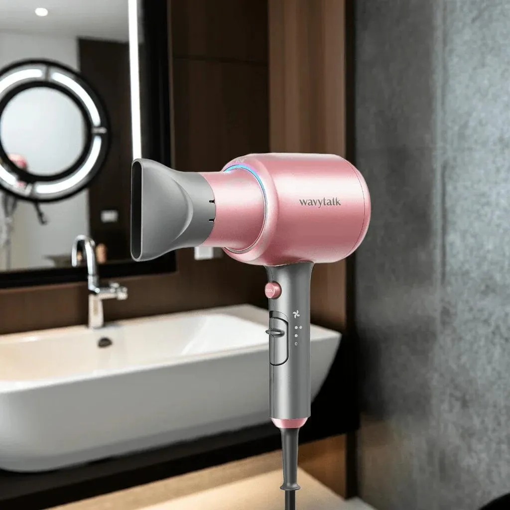 Sèche-cheveux avec diffuseur de volume pour boucles et brushing rapide - 3