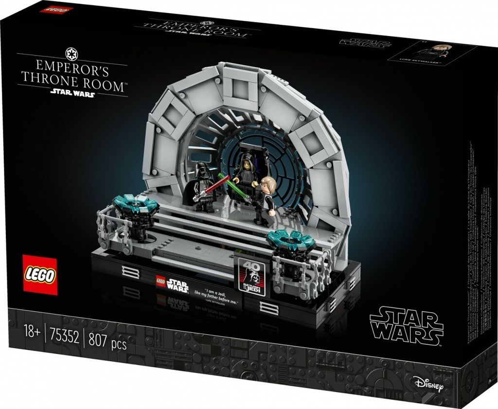 LEGO 75352 Star Wars Thronsaal des Imperators – Diorama, Produktbild 