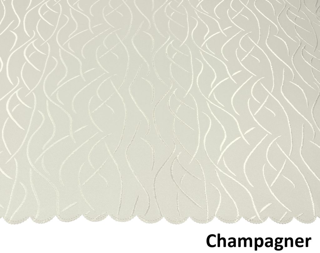TEXMAXX Tischdecke Streifen-Design 140x220 Cm – Maßgefertigt, Creme-champagner, Aus Polyester