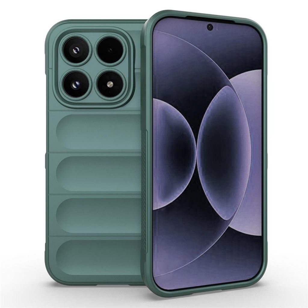 Xiaomi 17 Hülle - Coverup Hands-On Rugged Back Cover - Grün