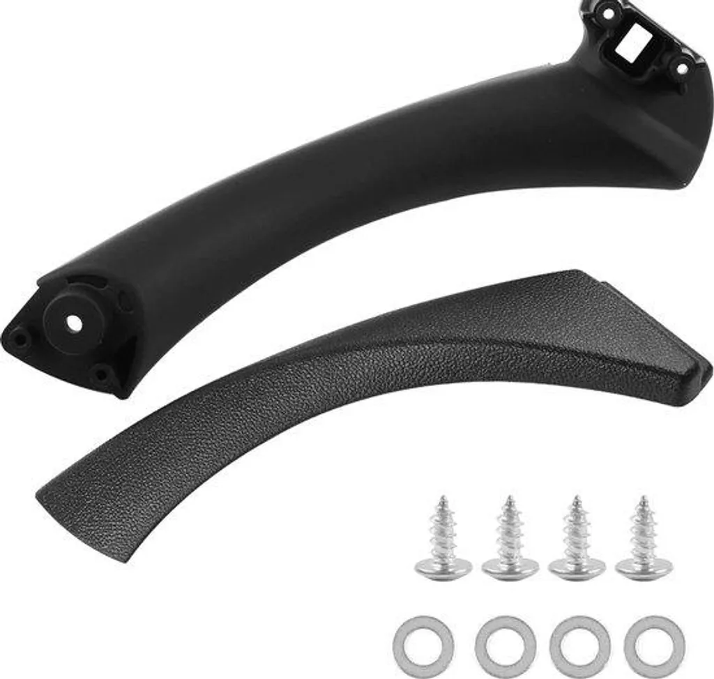 Poignées de porte noires droites pour remplacer béquilles usées ou cassées