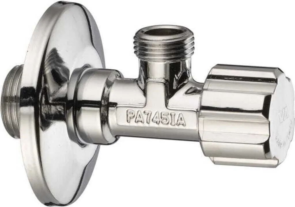 Rubinetto Sottolavabo 1/2 x 3/8 Cromato - Linea Classica Esagonale