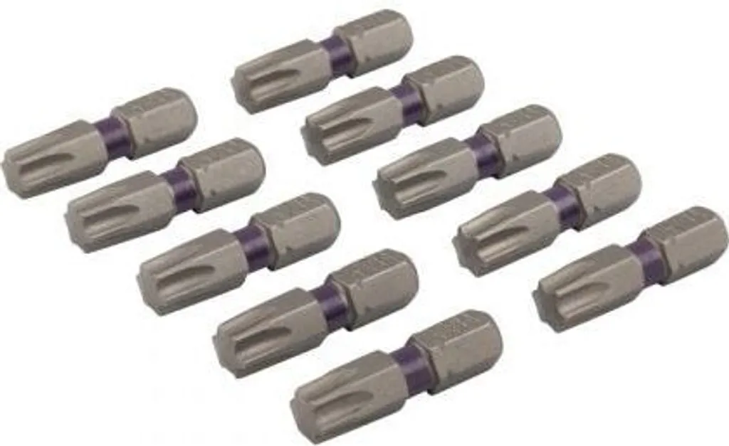 Embout de Vissage TX-40 Dynaplus pour Construction Bois 25mm - 10x