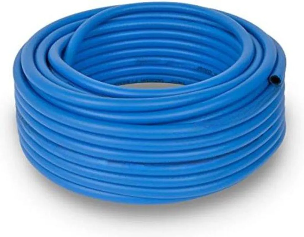 Tuyau d'air comprimé 6x11 mm pour atelier et garage - Longueur 30m bleu