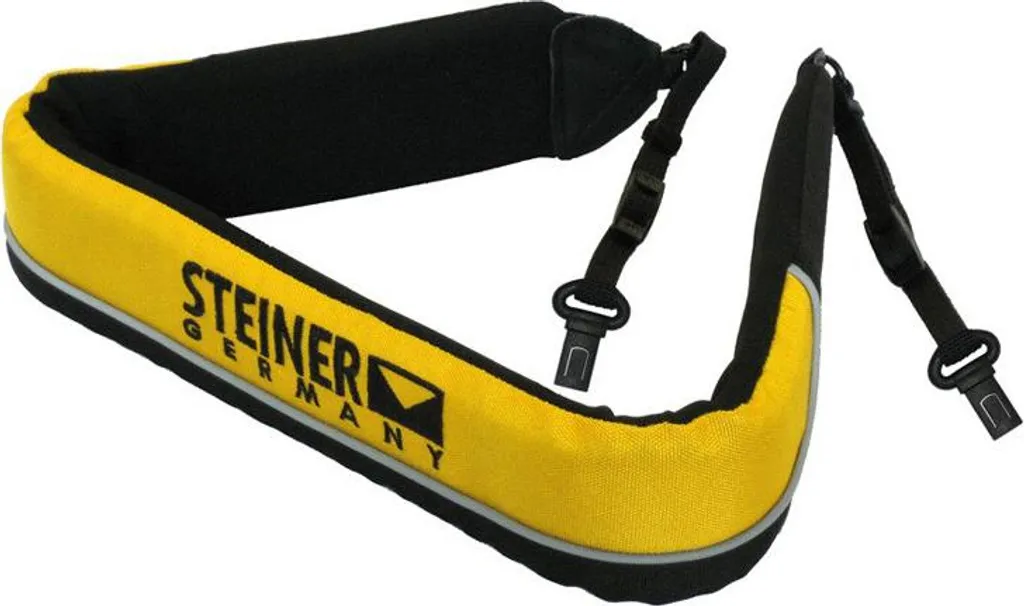Sangle Flottante Jaune pour Jumelles avec Système d'Attache Clicloc