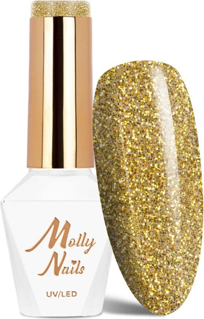 Molly Nails Story Time Secret Sights HEMA/Di-HEMA-freier Hybrid-Nagellack, 8 g, Nr. 621