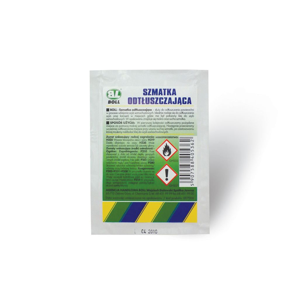 Odmasťovacia utierka BOLL 0070061 Obrázok produktu 