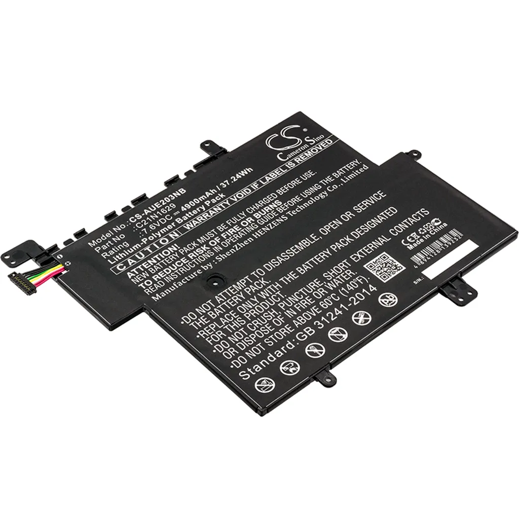 Batterie Interne pour PC Portable Asus Vivobook E203 et X207 - 4900 mAh