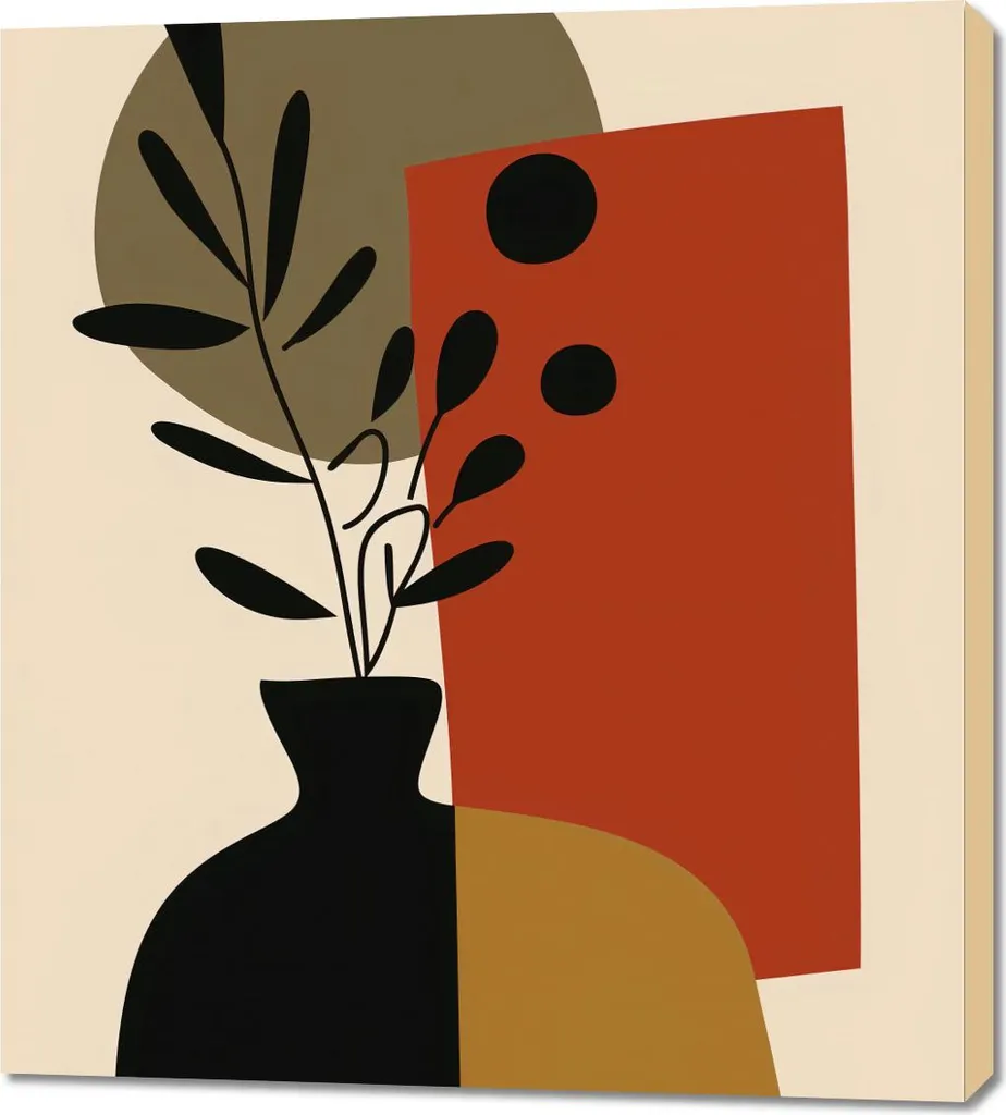 Quadro 90x100 cm Dinamica della composizione