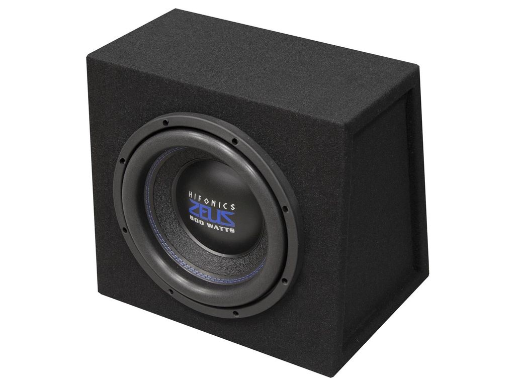 HIFONICS ZEUS Subbox Leistung 400 W RMS / 800 W max Geschlossene Box ZXS-10S
