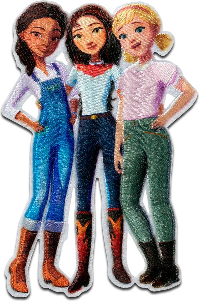 Mono Quick Spirit Gruppe - Aufnäher, Bügelbild, Aufbügler, Applikationen, Patches, Flicken, zum aufbügeln, Größe: 8,7 x 5,9 cm