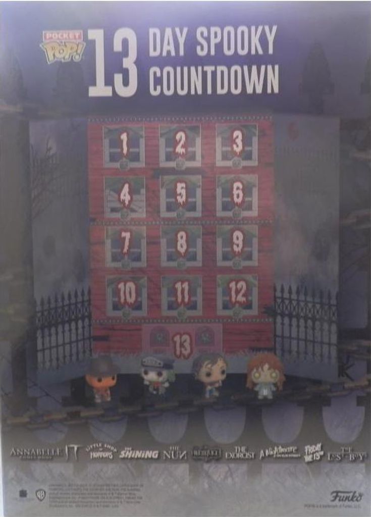 Halloween 13 Day Spooky Countdown Adventskalender Calendar Produktbild 