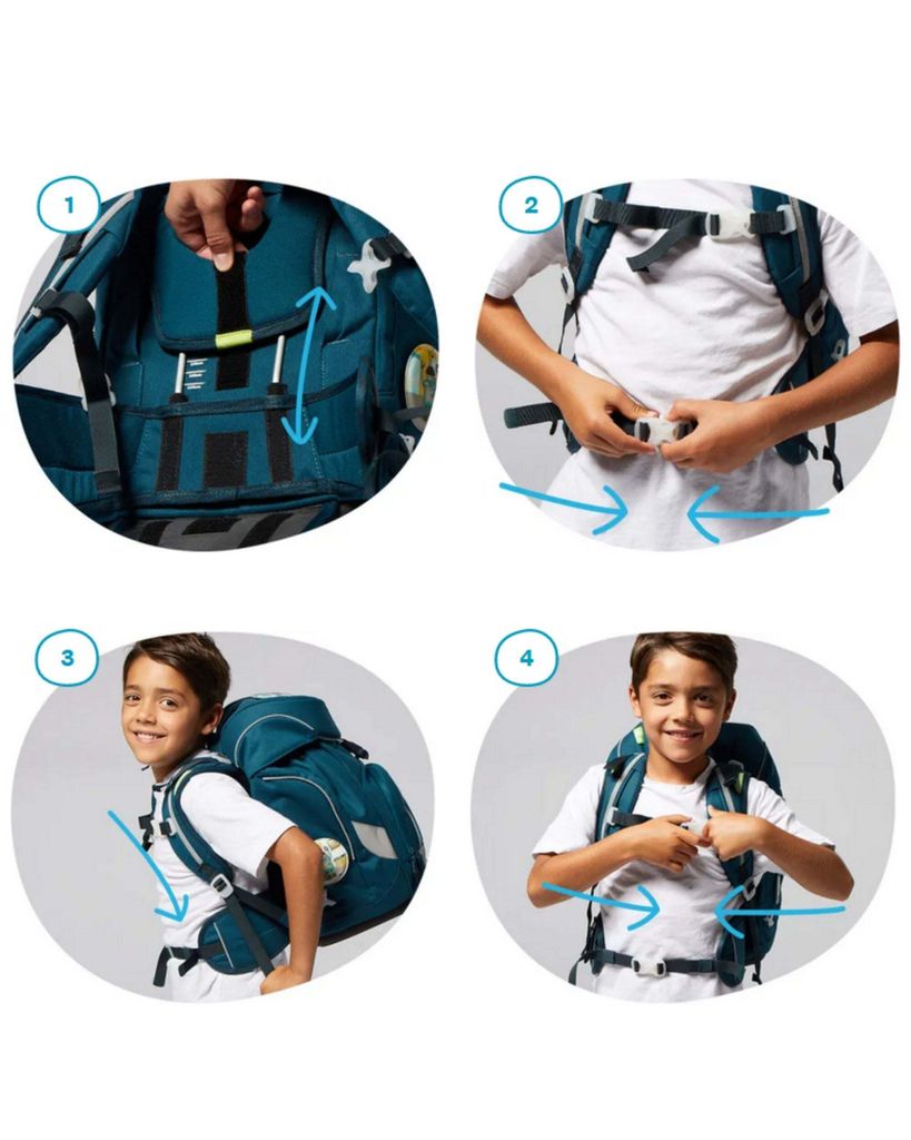 Rucksack Ergobag Bearpower 200 Bearpower Prime Kind Schwarz Produktbild 6