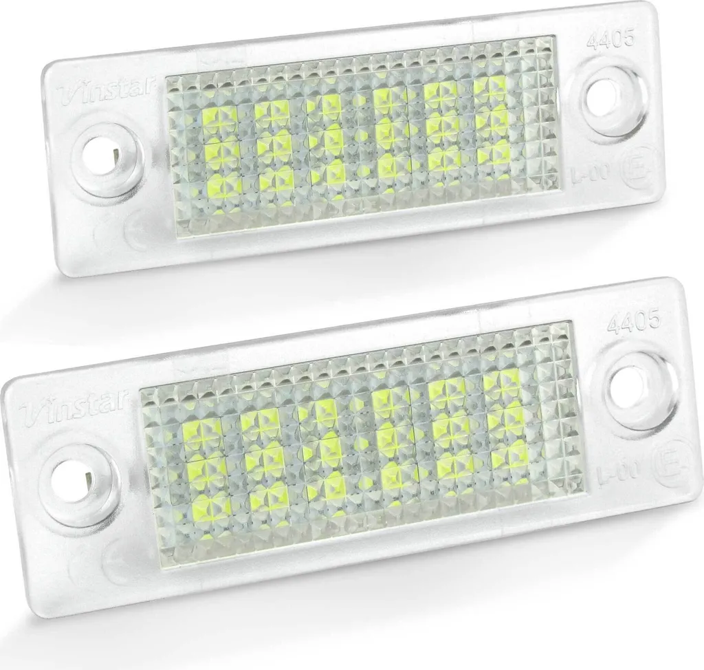 Luci Targa LED Opel Astra J e Zafira C - Bianco Xenon No Errore CANBUS