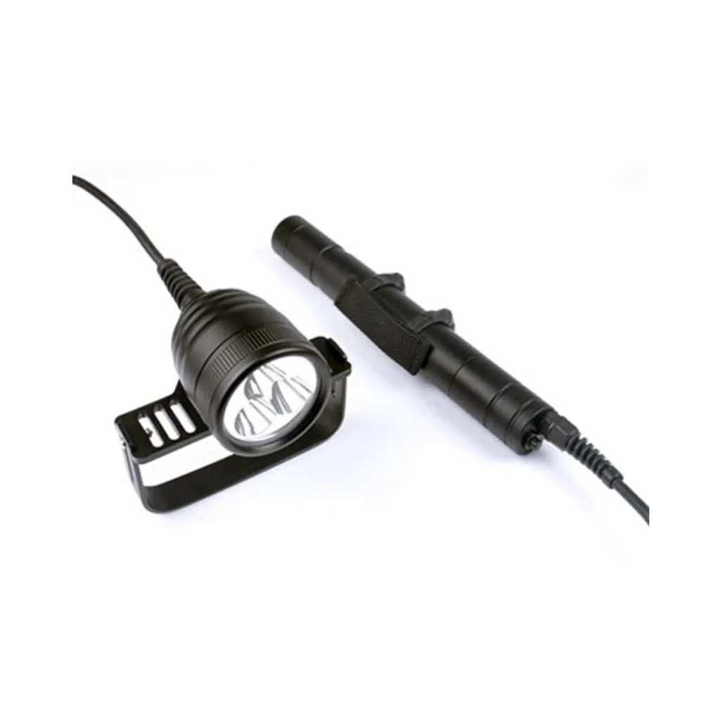 Phare plongée déporté antichoc Lampa DV10 SPELEO 3000 lumens