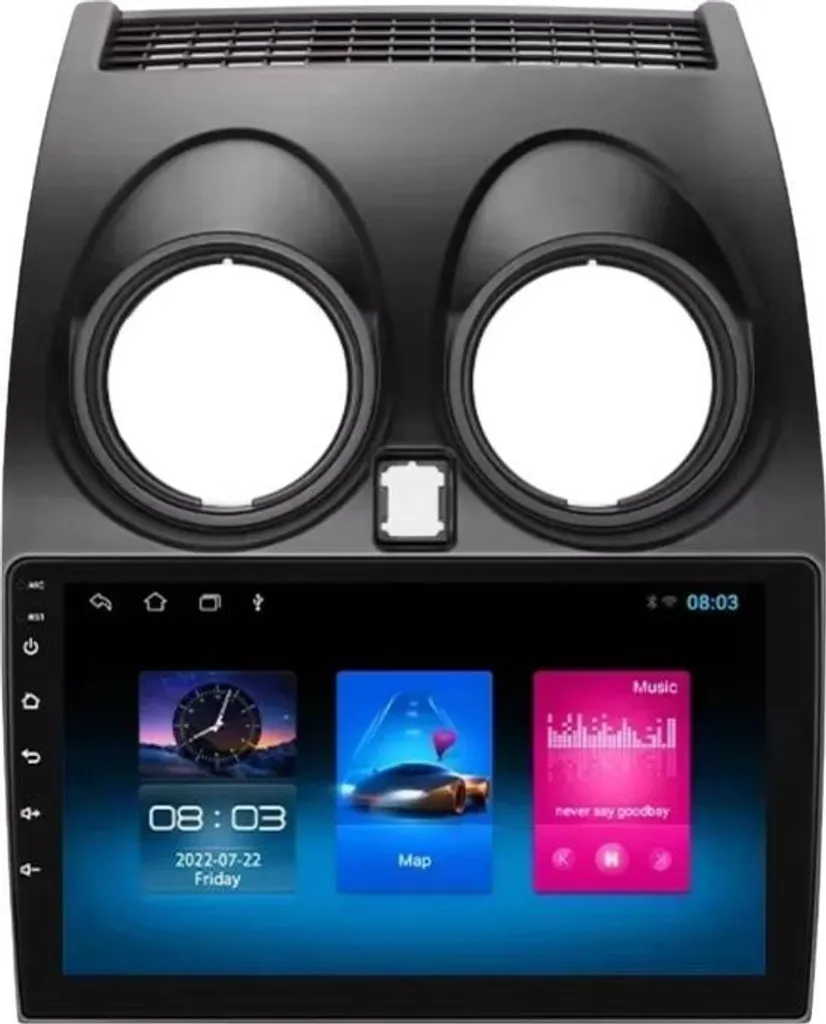 Autoradio Android Nissan Qashqai J10, Remplacement Radio Origine