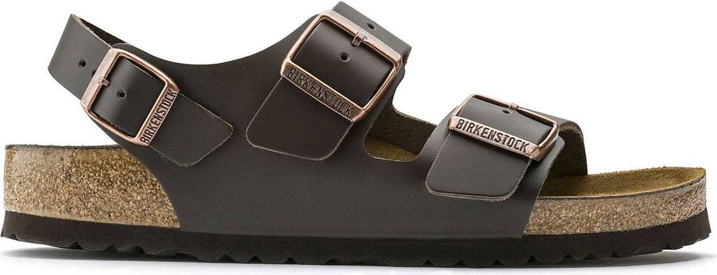 Birkenstock Milano regular braun dunke Produktbild 