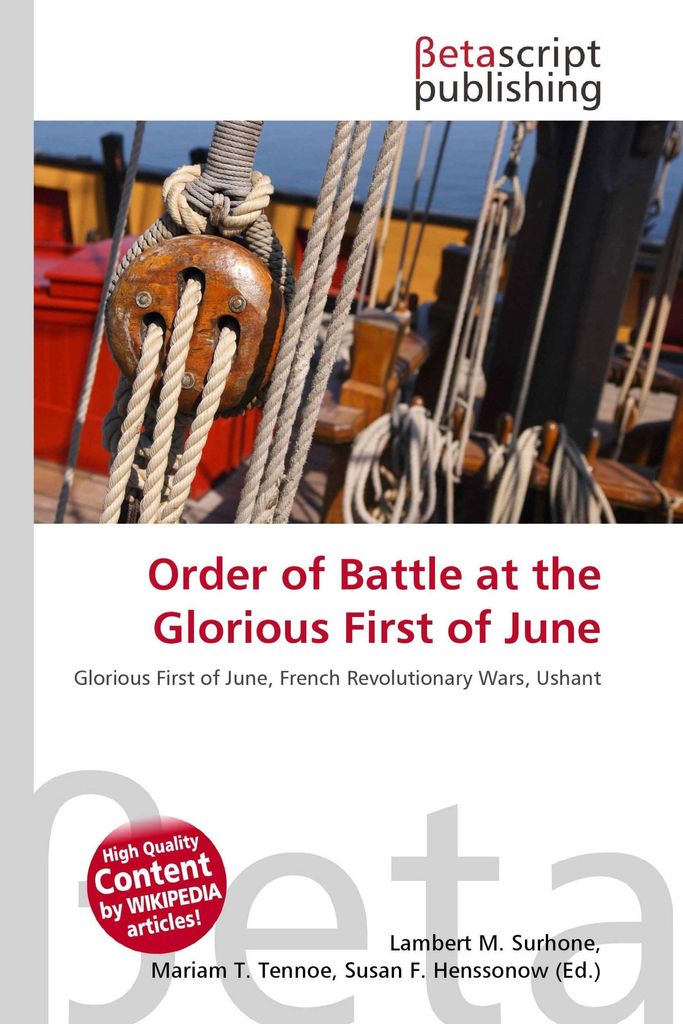 Order of Battle at the Glorious First of June