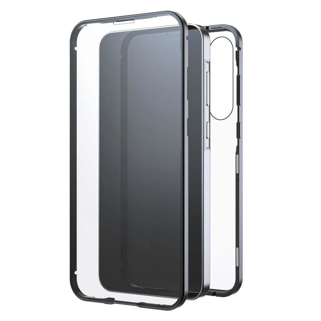 Acquista Cover 360 Gradi Samsung A55 Black Rock Glass 00226351 Nero