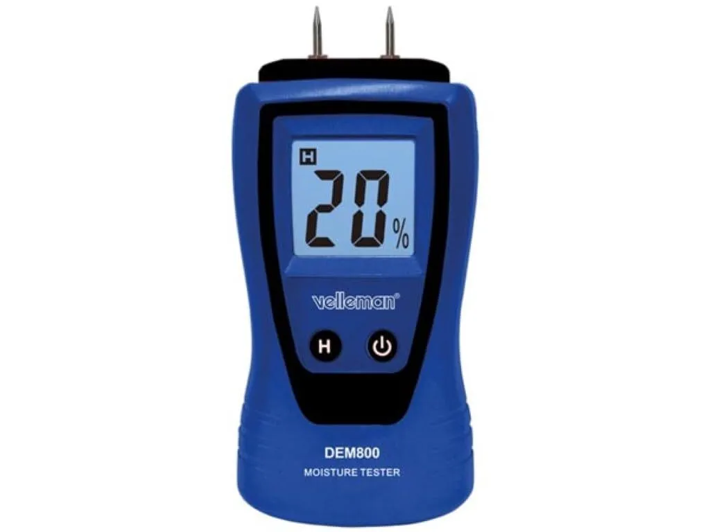 Testeur d'humidité numérique à sondes pour un diagnostic rapide pro