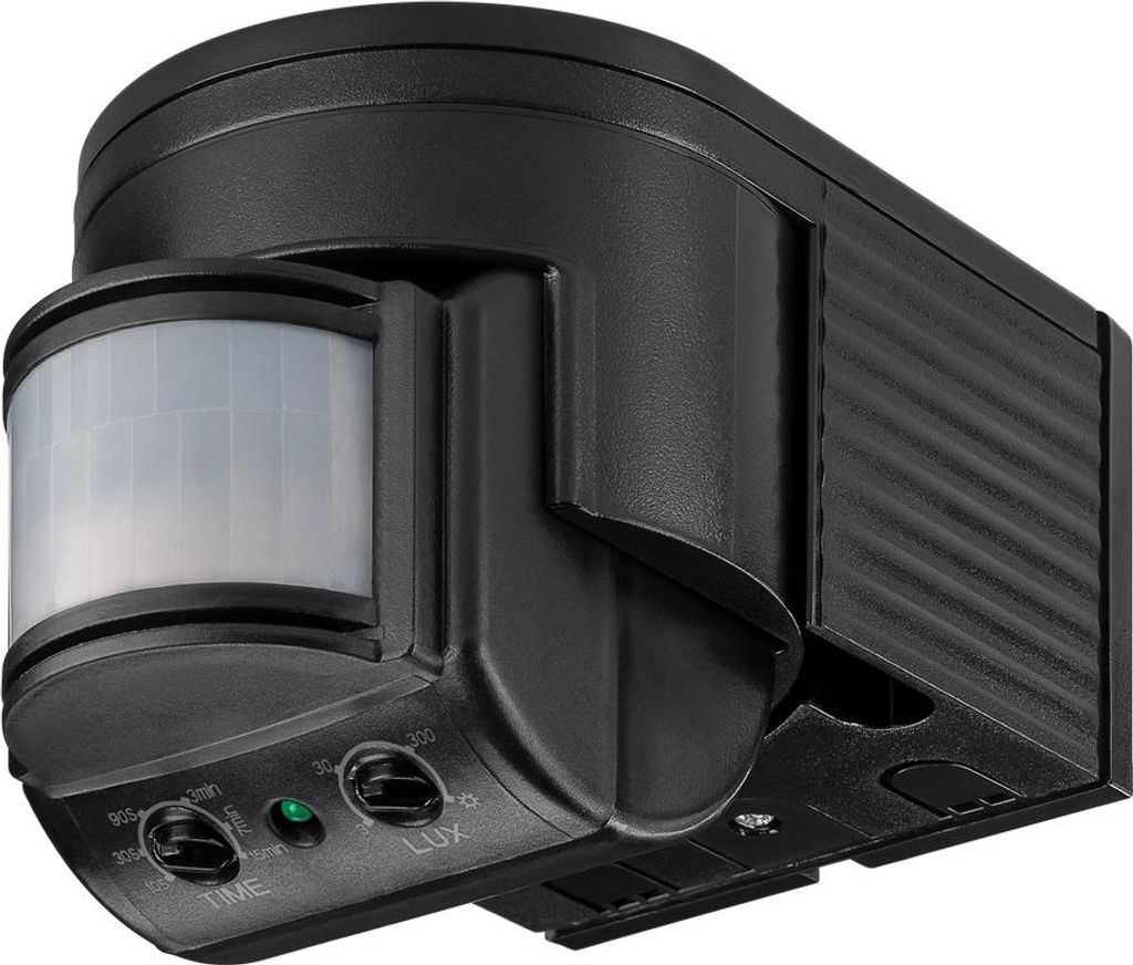 Goobay 96001 Détecteur de mouvement infrarouge, noir - pour Image du produit 