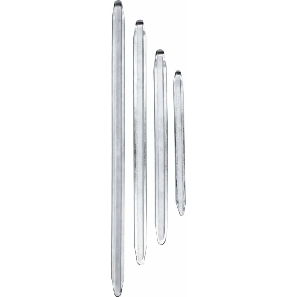 BRILLIANT TOOLS Jeu de 4 démonte-pneus BT101900 - Kit levier en acier