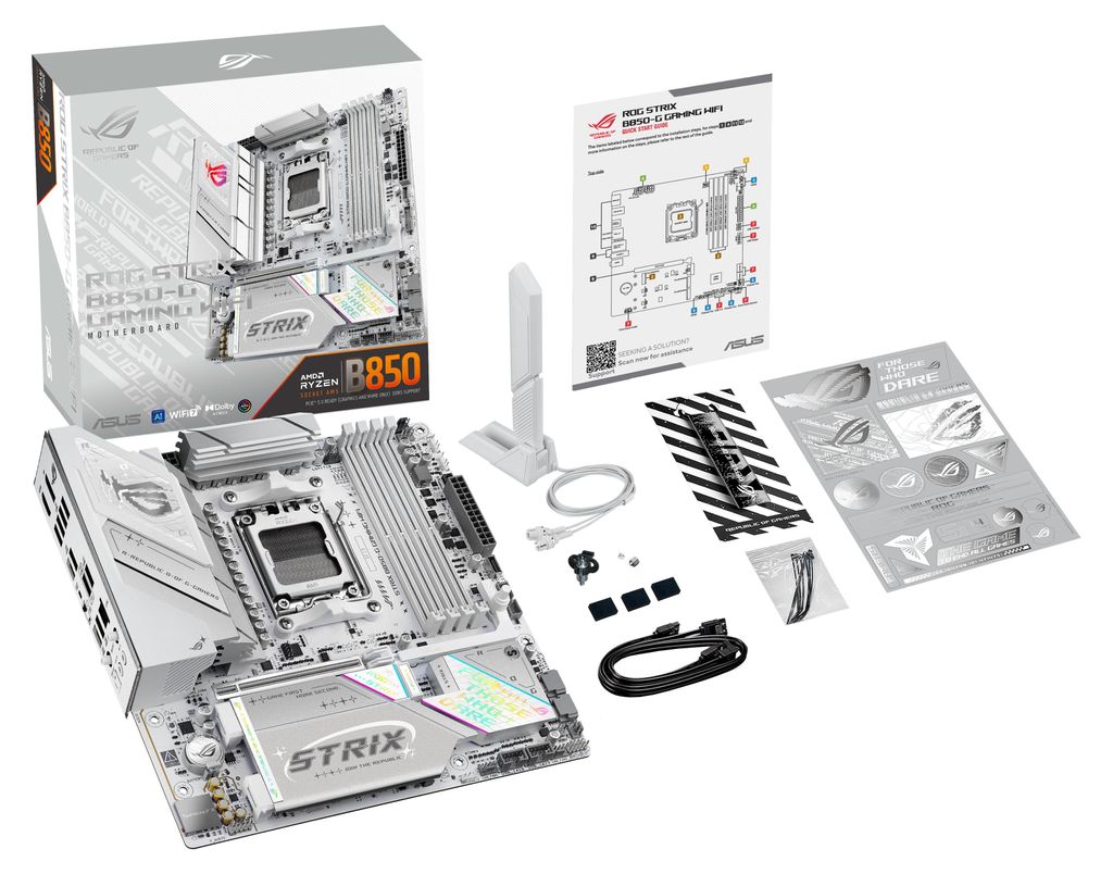 ASUS ROG STRIX B850-G GAMING WIFI, AMD, Sockel AM5, AMD Produktbild 