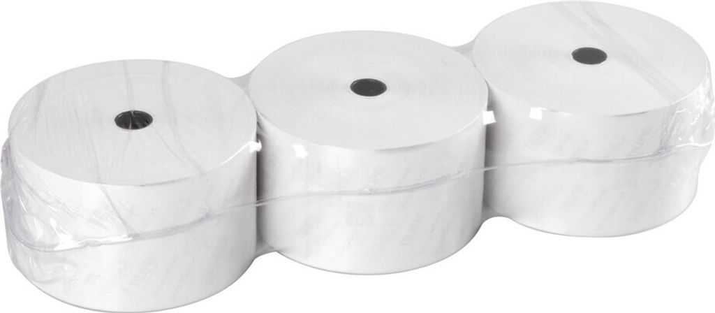 Rollen Thermopapier für Zapfsäulen, 3 St. - 55 g/m² - 57 mm x 130 m